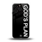 god's plan back phone cover | glass case for iphone 16 pro