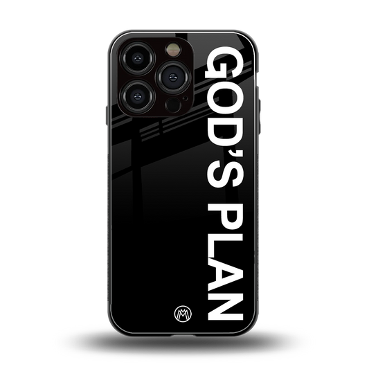 god's plan back phone cover | glass case for iphone 16 pro