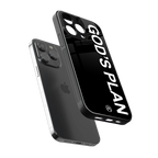 god's plan back phone cover | glass case for iphone 16 pro