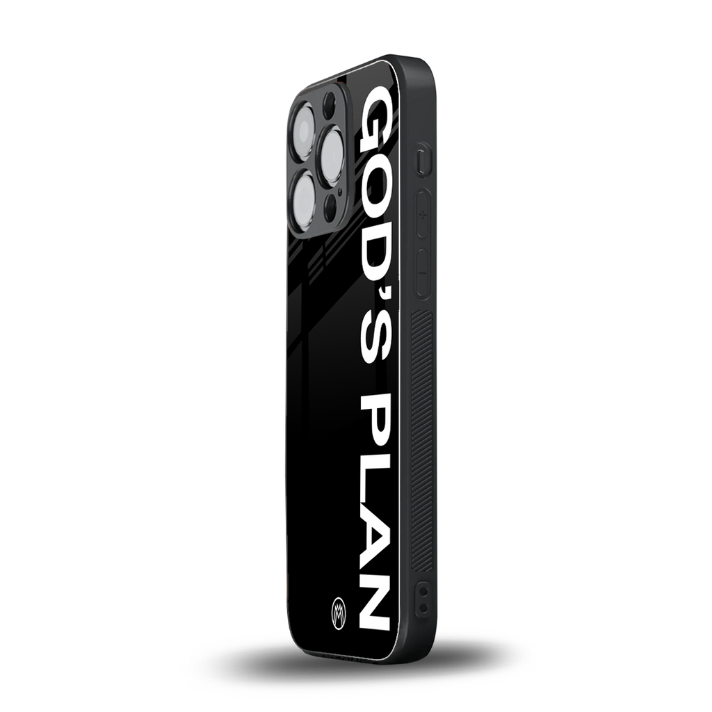 god's plan back phone cover | glass case for iphone 16 pro