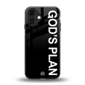 god's plan back phone cover | glass case for iphone 16