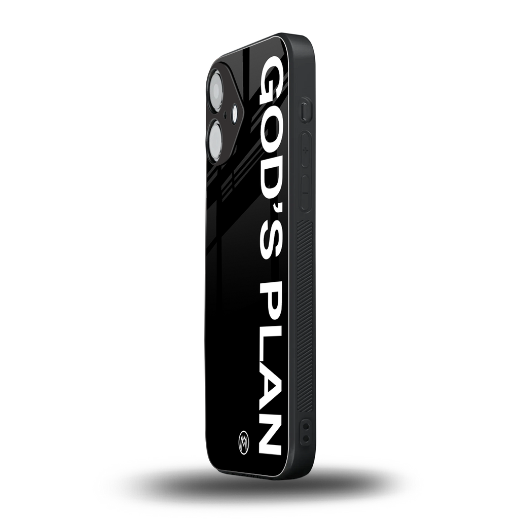 god's plan back phone cover | glass case for iphone 16