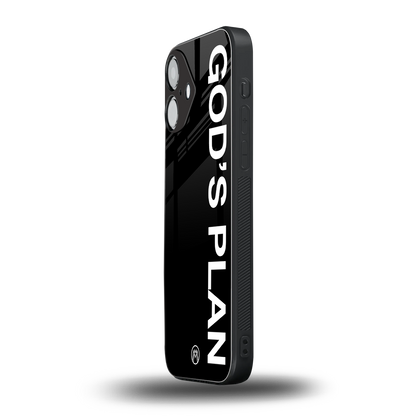 god's plan back phone cover | glass case for iphone 16