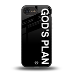 god's plan back phone cover | glass case for iphone 16e