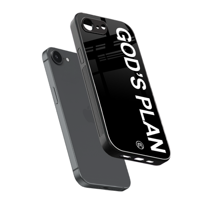 god's plan back phone cover | glass case for iphone 16e
