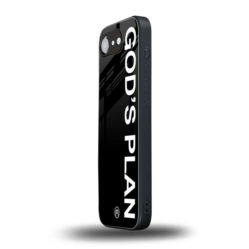 god's plan back phone cover | glass case for iphone 16e