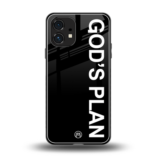 god's plan back phone cover | glass case for nothing phone 1