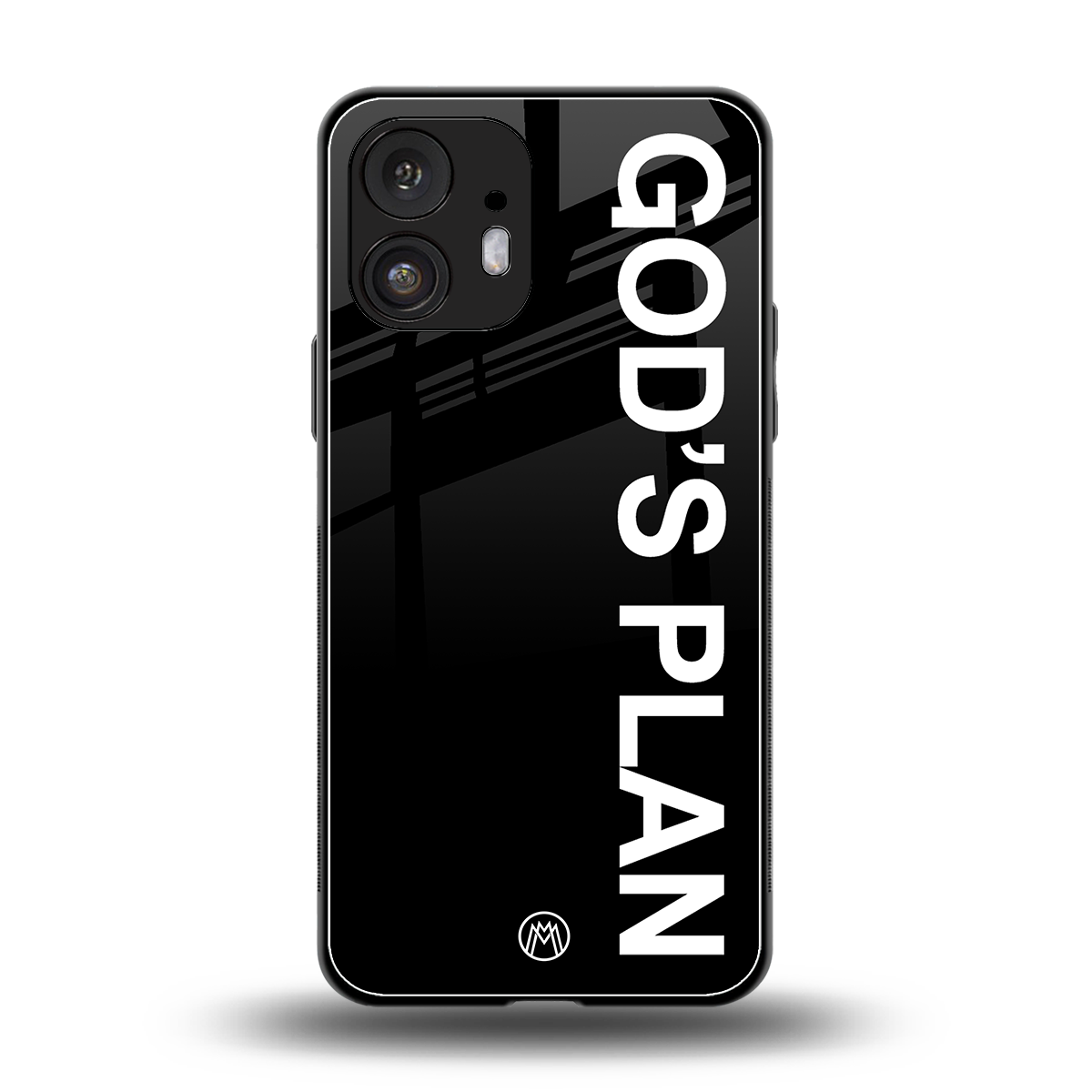 god's plan back phone cover | glass case for nothing phone 2
