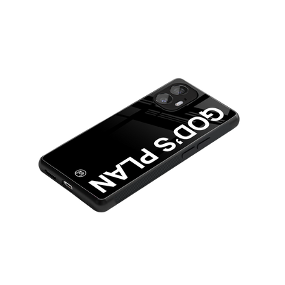 god's plan back phone cover | glass case for nothing phone 2