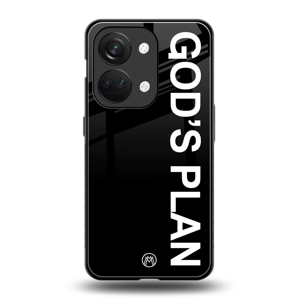 god's plan back phone cover | glass case for oneplus nord 3