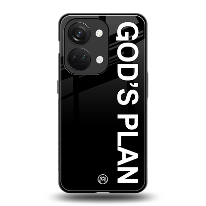 god's plan back phone cover | glass case for oneplus nord 3