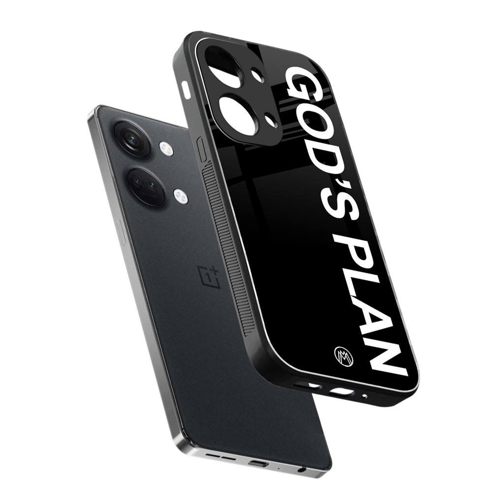 god's plan back phone cover | glass case for oneplus nord 3