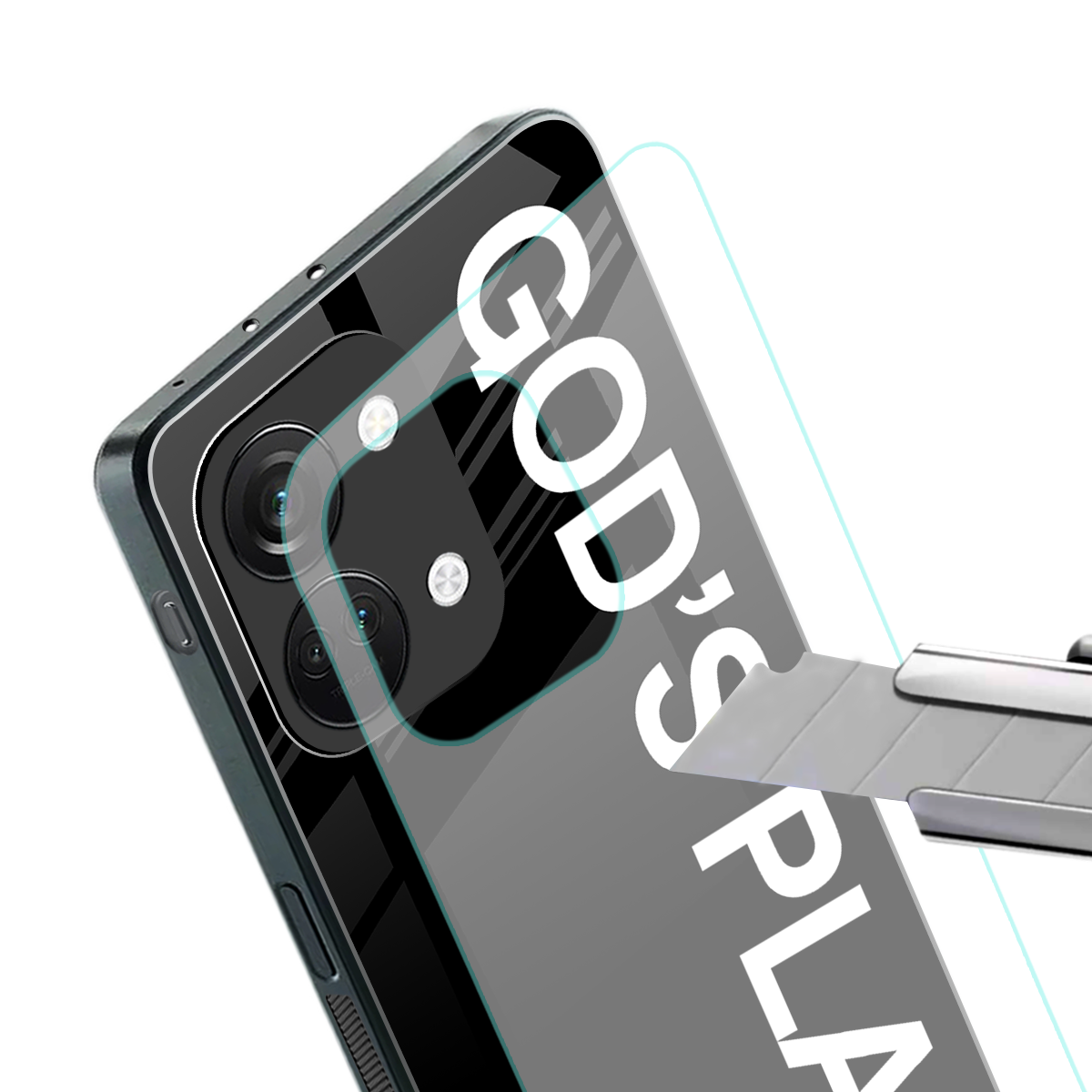 god's plan back phone cover | glass case for oneplus nord 3