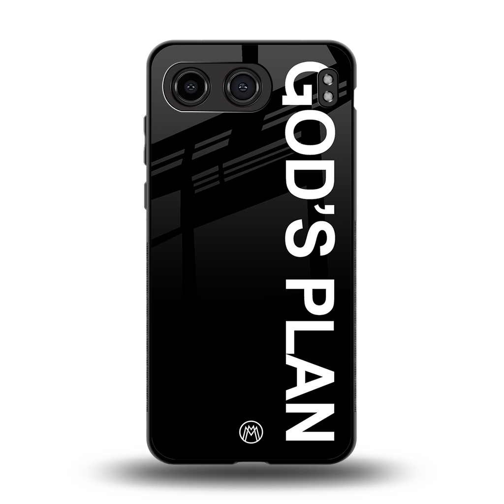 god's plan back phone cover | glass case for oneplus nord 4