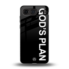 god's plan back phone cover | glass case for oneplus nord 4