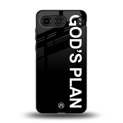 god's plan back phone cover | glass case for oneplus nord 4