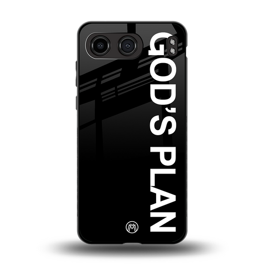 god's plan back phone cover | glass case for oneplus nord 4