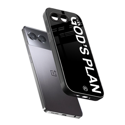god's plan back phone cover | glass case for oneplus nord 4