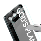 god's plan back phone cover | glass case for oneplus nord 4