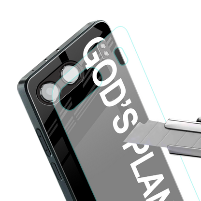 god's plan back phone cover | glass case for oneplus nord 4
