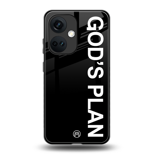 god's plan back phone cover | glass case for oneplus nord ce 3