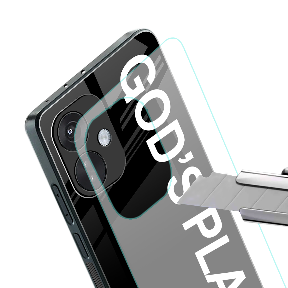 god's plan back phone cover | glass case for oneplus nord ce 3