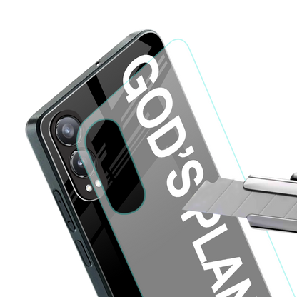 god's plan back phone cover | glass case for oneplus nord ce 4 lite
