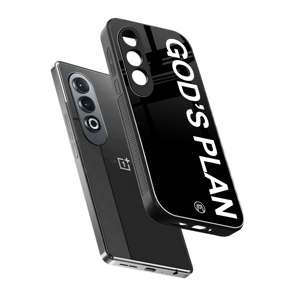 god's plan back phone cover | glass case for oneplus nord ce 4