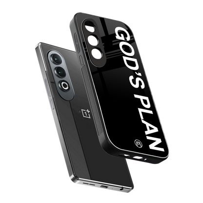god's plan back phone cover | glass case for oneplus nord ce 4