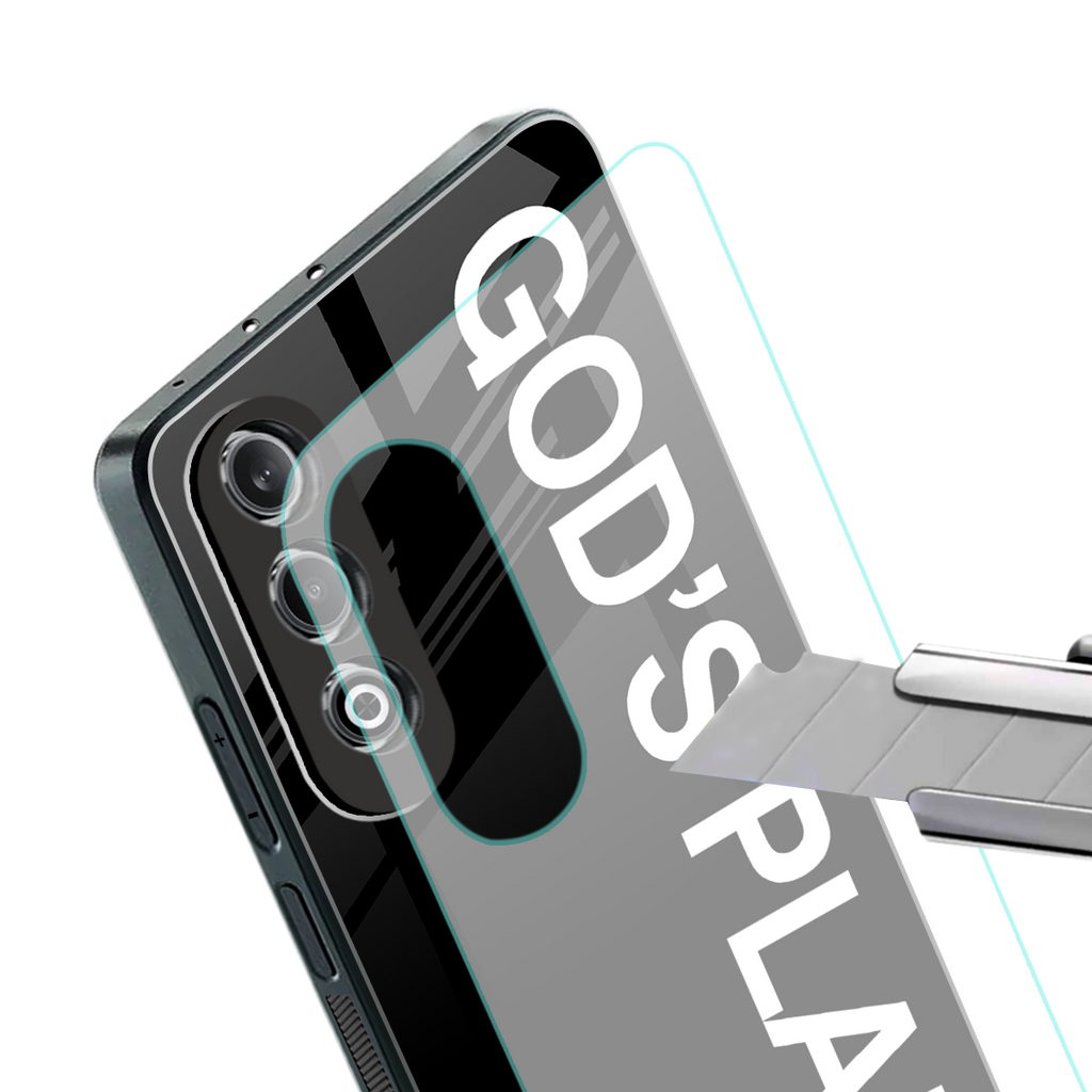 god's plan back phone cover | glass case for oneplus nord ce 4