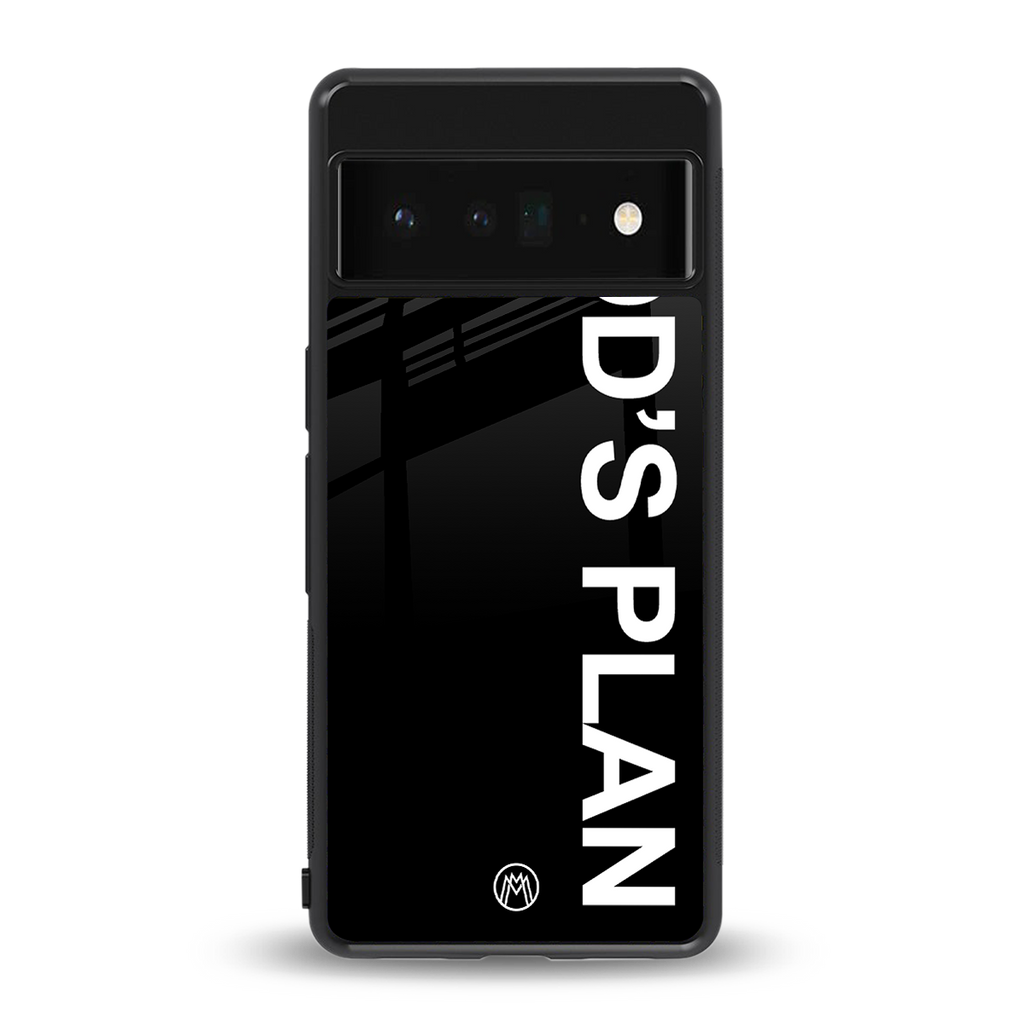 god's plan back phone cover | glass case for google pixel 6 pro