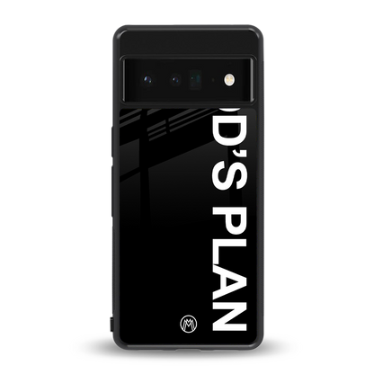 god's plan back phone cover | glass case for google pixel 6 pro