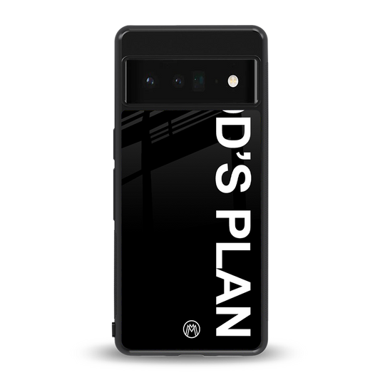 god's plan back phone cover | glass case for google pixel 6 pro