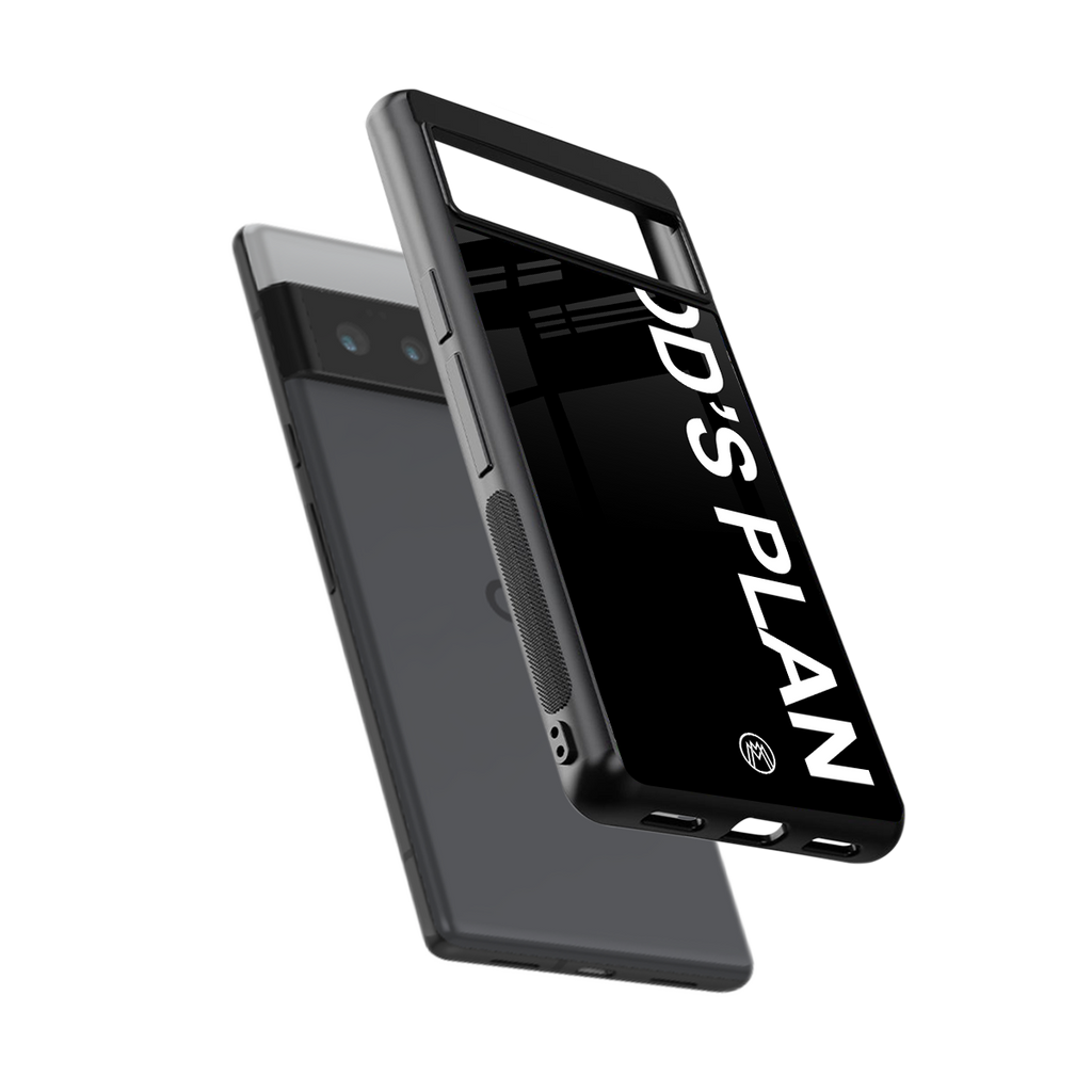 god's plan back phone cover | glass case for google pixel 6 pro