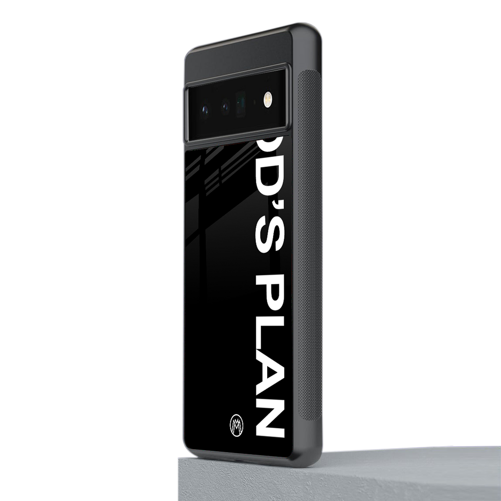 god's plan back phone cover | glass case for google pixel 6 pro