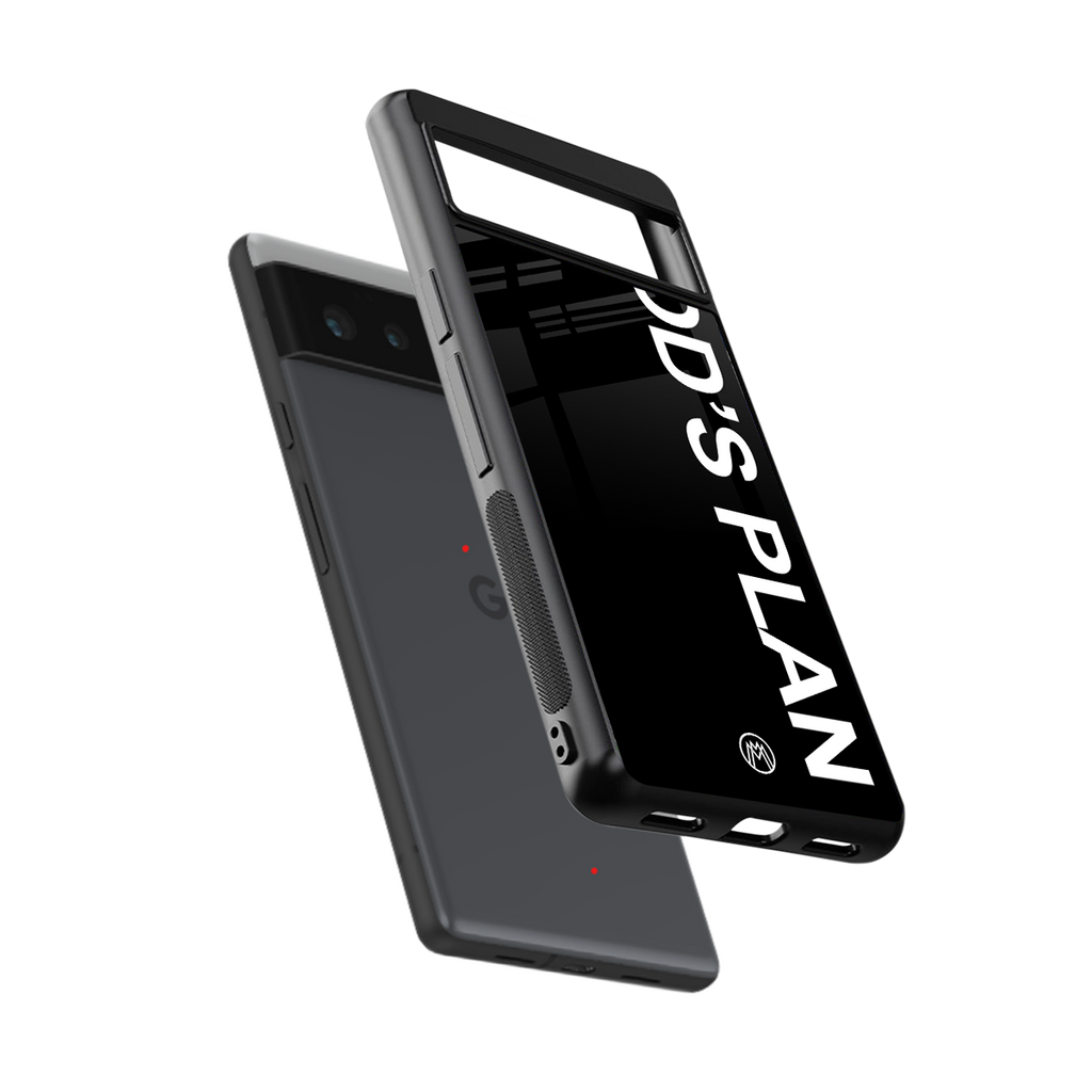 god's plan back phone cover | glass case for google pixel 6
