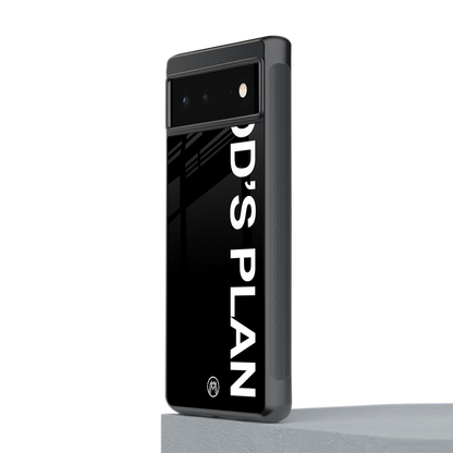god's plan back phone cover | glass case for Google Pixel 6A