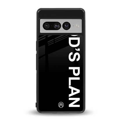 god's plan back phone cover | glass case for google pixel 7 pro