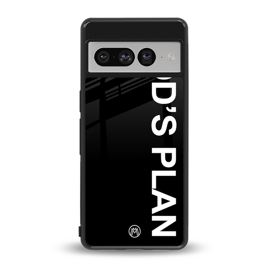 god's plan back phone cover | glass case for google pixel 7 pro