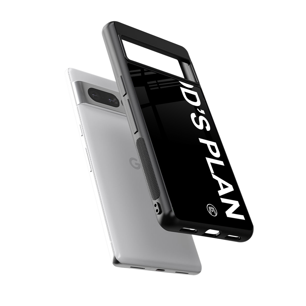 god's plan back phone cover | glass case for google pixel 7 pro