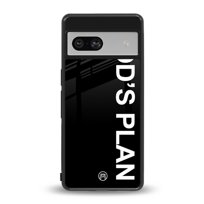 god's plan back phone cover | glass case for Google Pixel 7A
