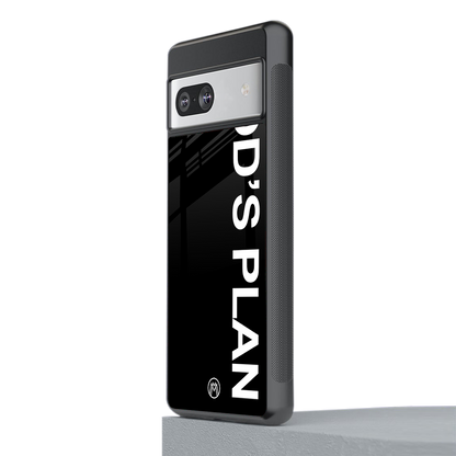 god's plan back phone cover | glass case for Google Pixel 7A