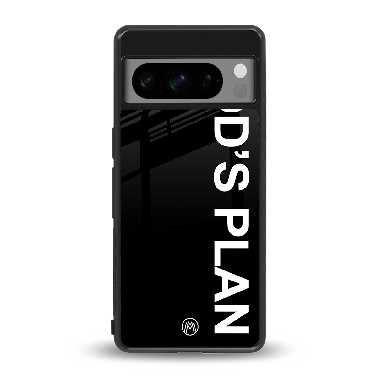 god's plan back phone cover | glass case for google pixel 8 pro