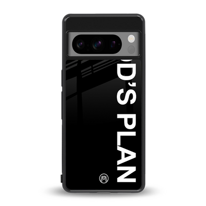 god's plan back phone cover | glass case for google pixel 8 pro