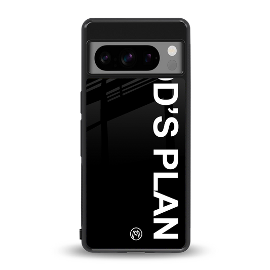 god's plan back phone cover | glass case for google pixel 8 pro