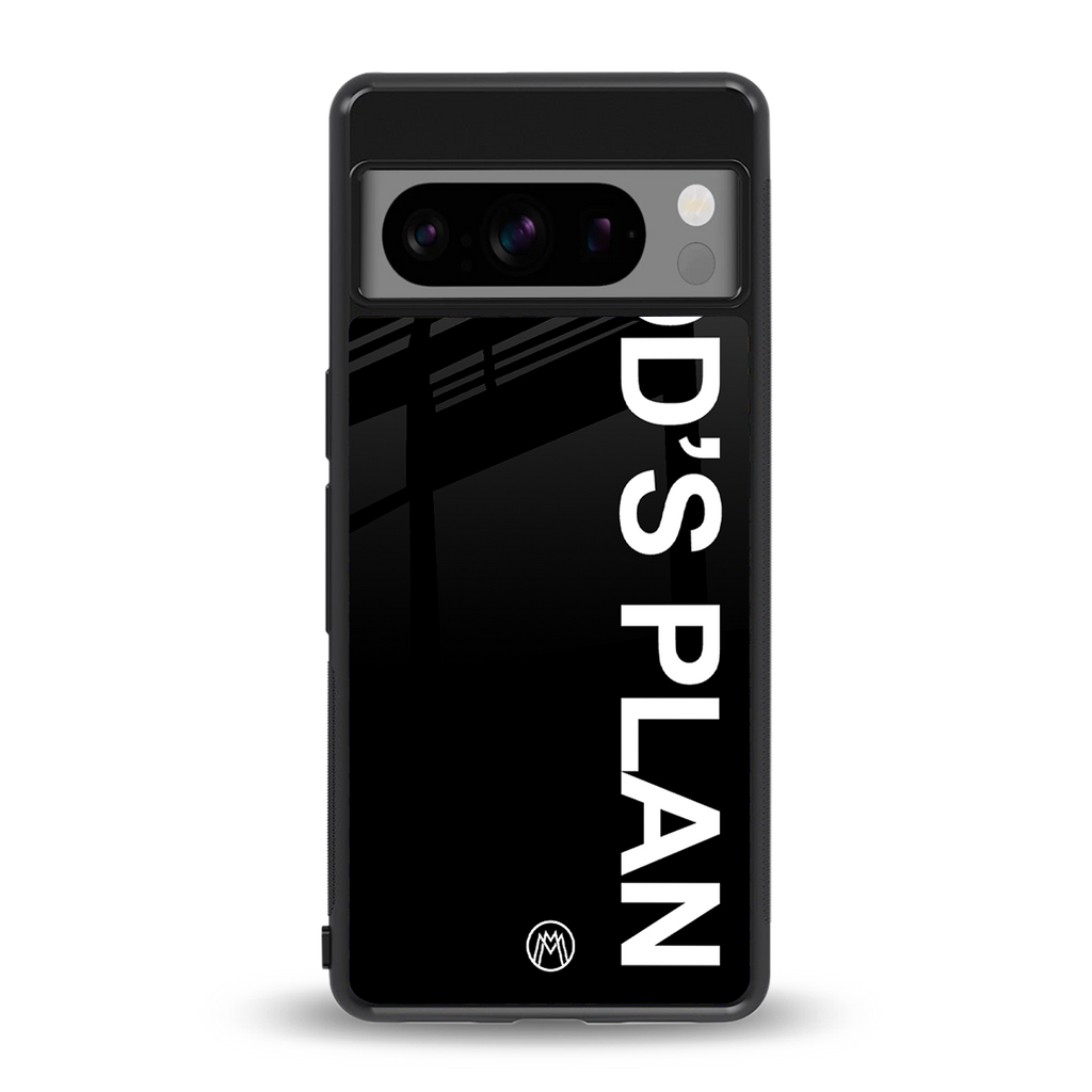 god's plan back phone cover | glass case for google pixel 8 pro