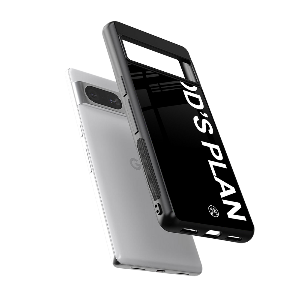 god's plan back phone cover | glass case for Google Pixel 8