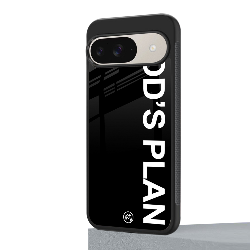 god's plan back phone cover | glass case for google pixel 9