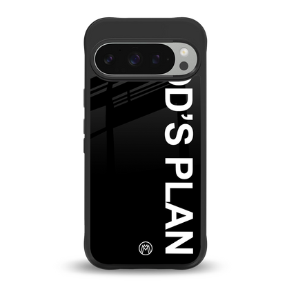 god's plan back phone cover | glass case for google pixel 9 pro