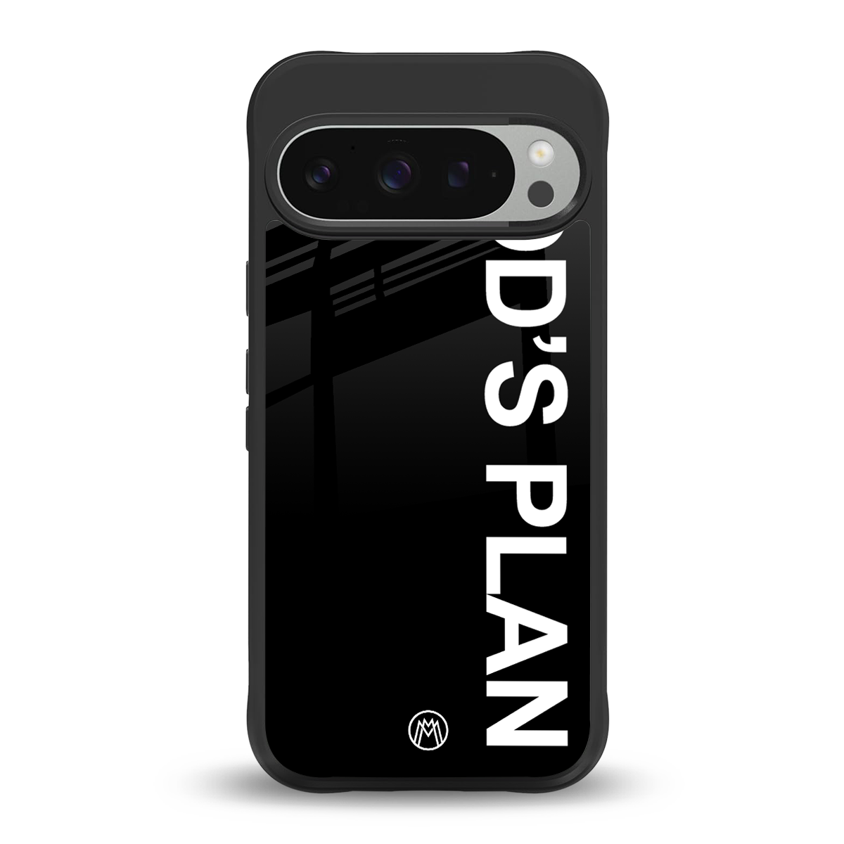 god's plan back phone cover | glass case for google pixel 9 pro xl